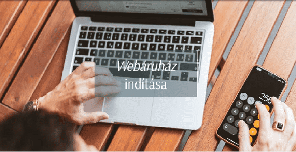 webshop indítás