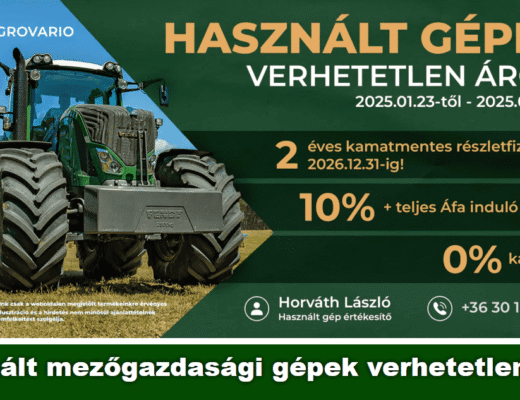 használt mezőgazdasági gépek